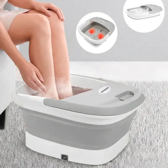 Spa Masajeador D Pies Bañera Electrica Hidromasaje Plegable