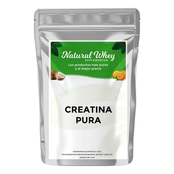 Creatina Pura Monohidratada 500 Gr Suplemento Natural Whey