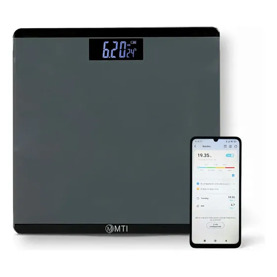 Balanza Digital Baño Mti W11 Personas Peso Corporal 180kg