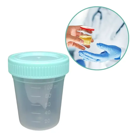 Frasco Recolector De Orina Estéril 125ml Greyton X 5 Un.