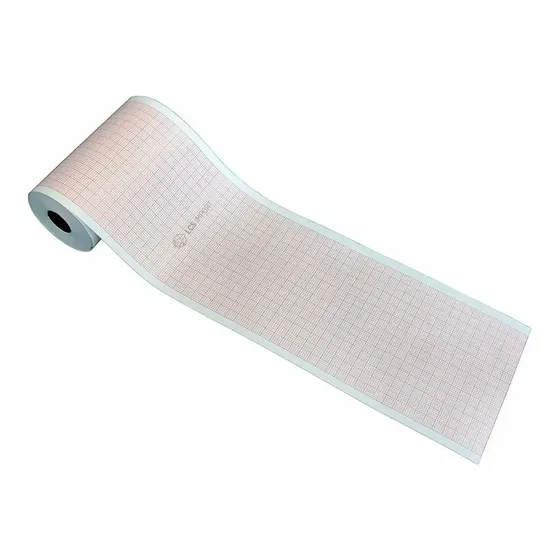 Papel Termosensible Ecg 80mm X 25mts - Caja X 10 Rollos Full