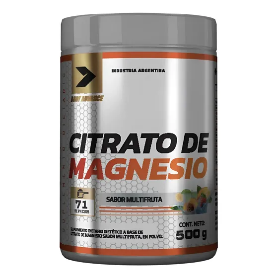 Body Advance Citrato De Magnesio 500 Grs