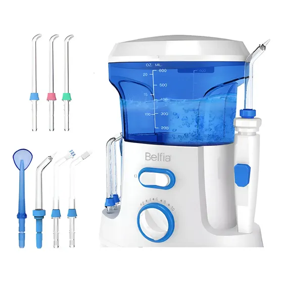 Irrigador Bucal Dental Water Oral Belfia Fc168 + 7 Picos