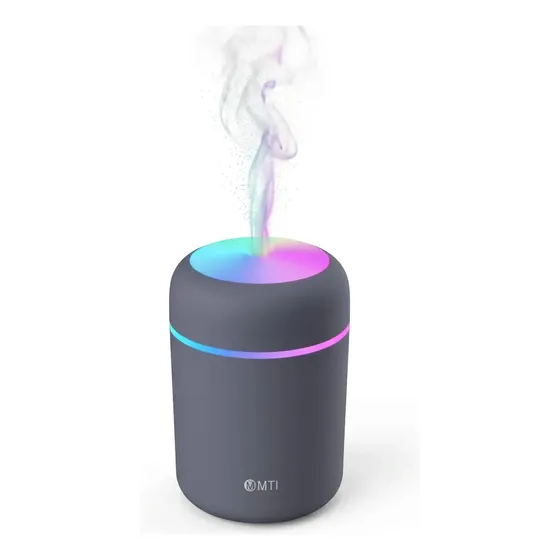 Humidificador Difusor Aromático De Ambiente Ultrasónico Led