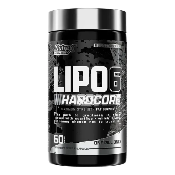 Lipo-6 Hardcore Nutrex 60 Caps