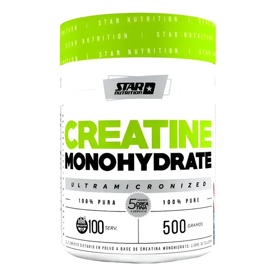 Star Nutrition Creatina Monohidrato Suplemento 500gr Local