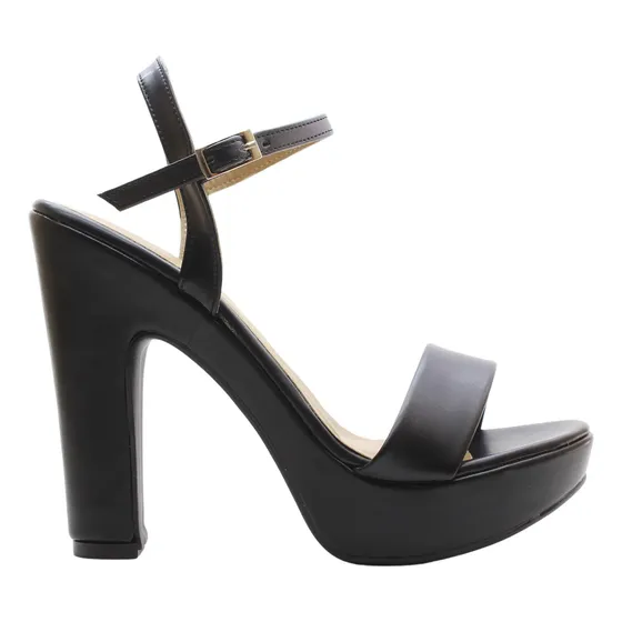 Sandalia Dama Mujer Fiesta Taco Alto Faja Hebilla 732 Cshoes
