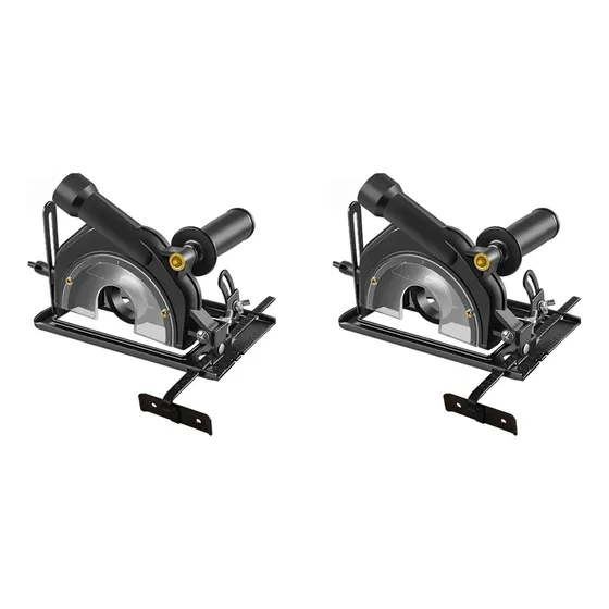 Convertidor De Amoladora Angular Manual Para Soporte De Base Negro