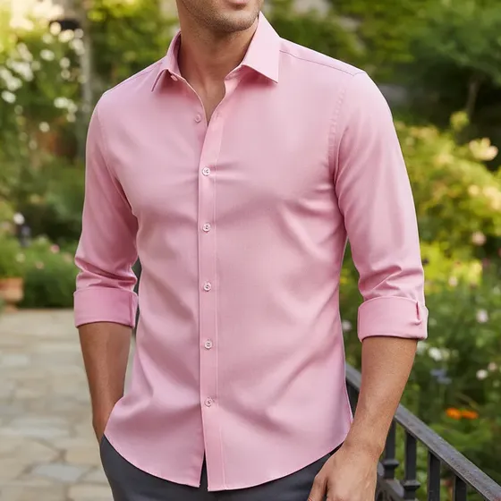 Promocion Camisas Entalladas Slim Fit Para Hombre De Diseño