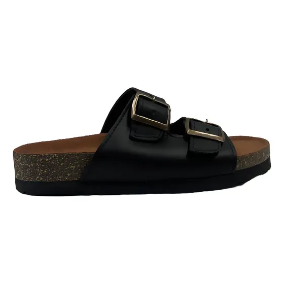 Sandalia Mujer Estilo Birken Con Hebillas Sjo1016