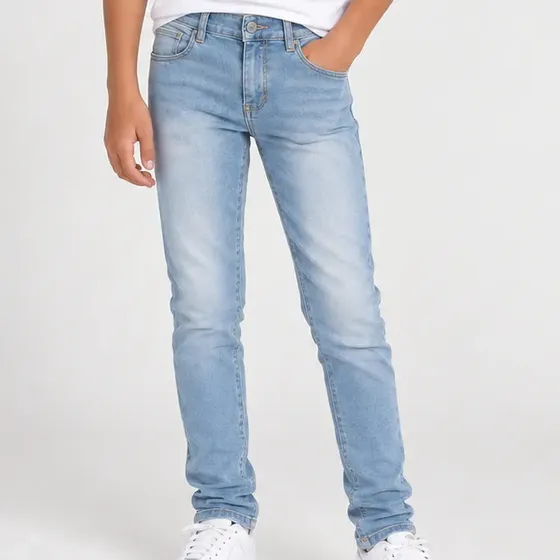 Jean Nene Elastizado Chupin Varon Niño Pantalon