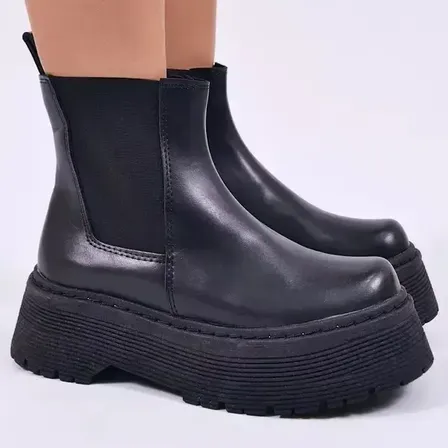Botas Borcegos Mujer Plataforma Borcegui Moda.