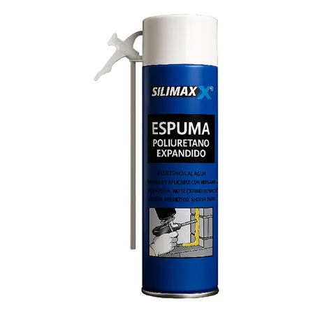 Sellador Espuma Poliuretano Expandible 750 Ml Silimaxx Mm