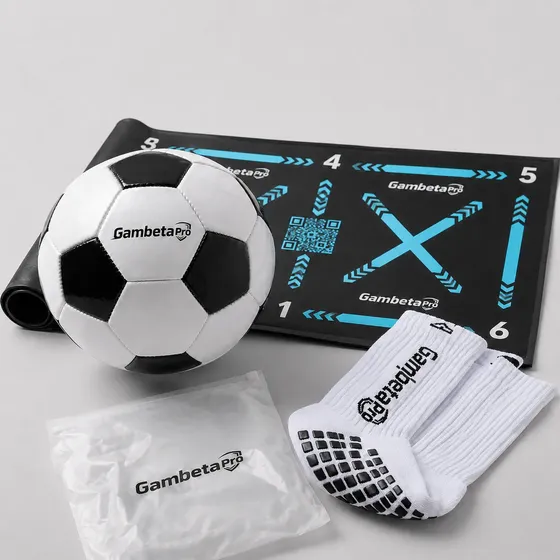 Juguete Gambeta Pro Kit Completo Niños Futbol Alfombra