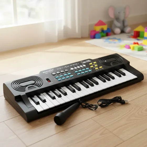 Teclado Musical Piano Infantil Juguete 37 Teclas C/microfono