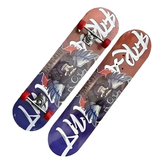 Patineta Skate Grande 79cm Trucks Aluminio C/premium