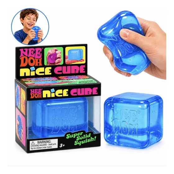 Nee Doh Nice Cube Juguete Sensorial Antiestrés Squishy