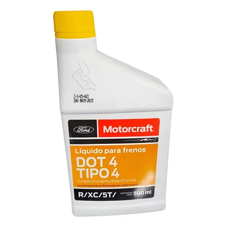 Liquido Para Frenos Ford Motorcraft Dot 4 - 500 Ml