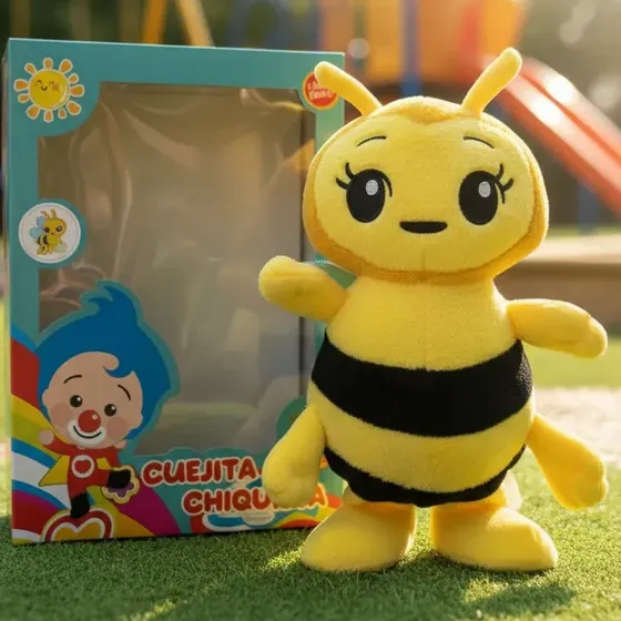 Peluche De Abejita Chiquitita - Camina Y Canta Plim Plim