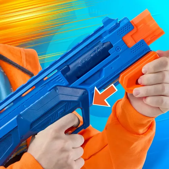 Lanzador Nerf Double Impact 12 Dardos