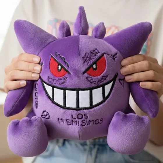 Peluche Gengar Duki Con Tatuajes