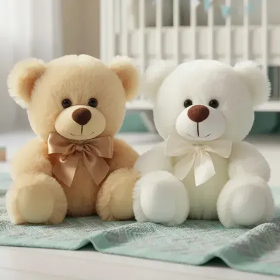 Peluche Oso 62251 15 cm Felpa Beige Woody Toys