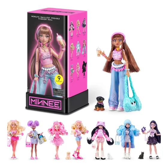 Muñeca Sorpresa Minnee Starbox - Muñeca De 10 Cm