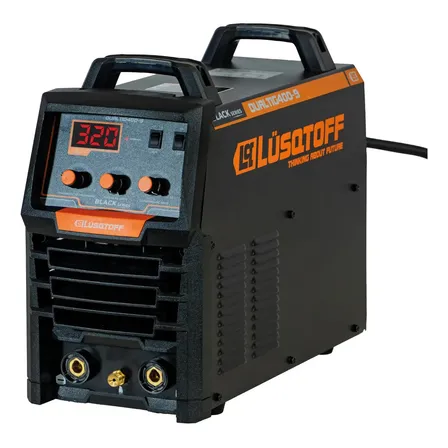 Soldadora Inverter Lusqtoff DUALTIG400-9 Lift Tig 320A Trifasica Black Series