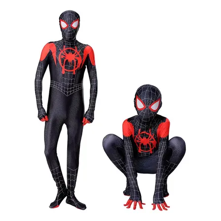 Disfraz De Spiderman Miles Morales Para Adultos Halloween