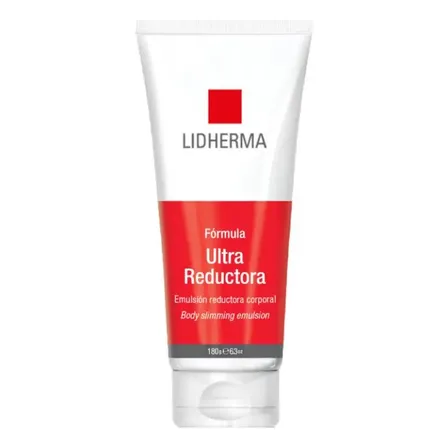 Emulsion Ultra Reductora 180gr Corporal Cafeina Lidherma Fragancia Neutra