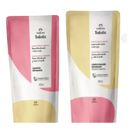Natura Tododia Shampoo Acondicionador Reparador 600 Ml