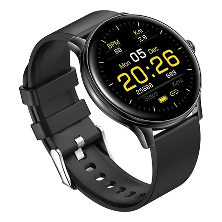Reloj Inteligente Smartwatch Nm-power Android Ios Bt 5.0 Negro Milanese