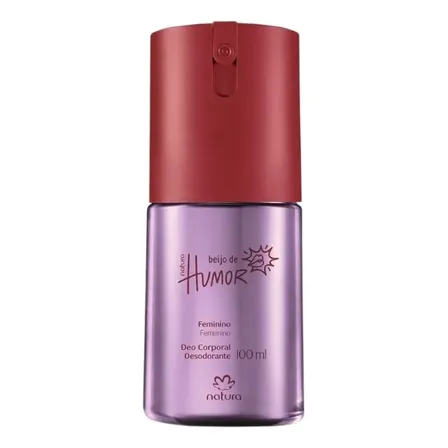 Deo Spray Beijo De Humor Femenino 100ml Frutal Moderado