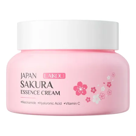Crema Facial Hidratante Laikou Sakura 60g Normal Día/noche