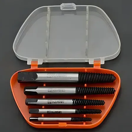 Extractor De Tornillos Cortados Rosca Izquierda Harden Juego