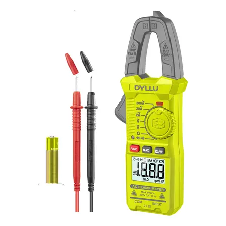 Pinza Amperometrica 200a (2000 Cuentas) Dyllu Dtdm6501