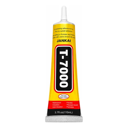 Pegamento Pantallas T7000 Celular Modulos Negro 110ml