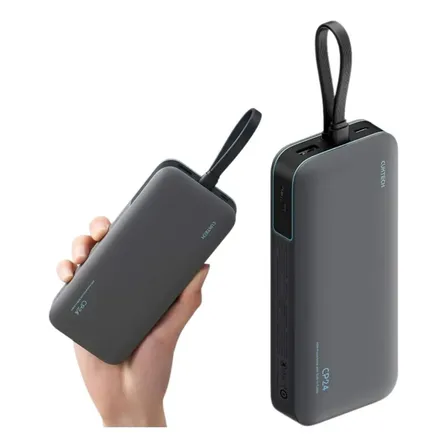 Power Bank Cuktech 20000mah Carga Rapida 40w Bateria Portati Negro