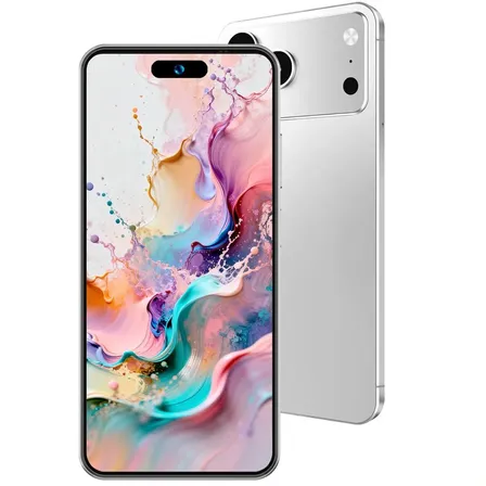 Smartphone B17 Pro Max De 3+256 Gb Con Envío Rápido De Google De 2 Sim White