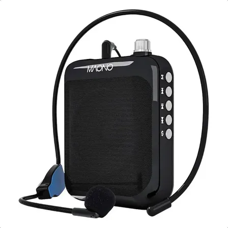 Parlante Amplificador De Voz Portatil C/ Microfono Bluetooth