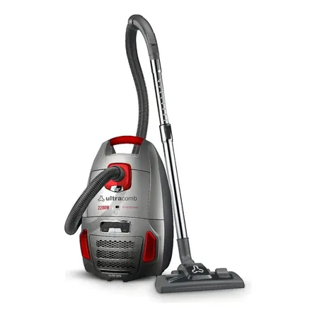 Aspiradora Trineo Ultracomb AS-4230 7l multiciclónica color gris 2200W