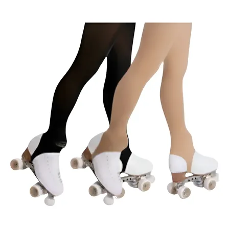Medias Con Estribo Patin Artistico Calidad Premium Cancan