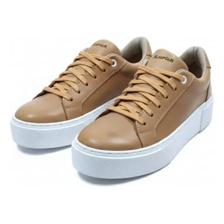 Zapatillas Para Dama Zurich Cuero Art 60 Suela Cuero 38