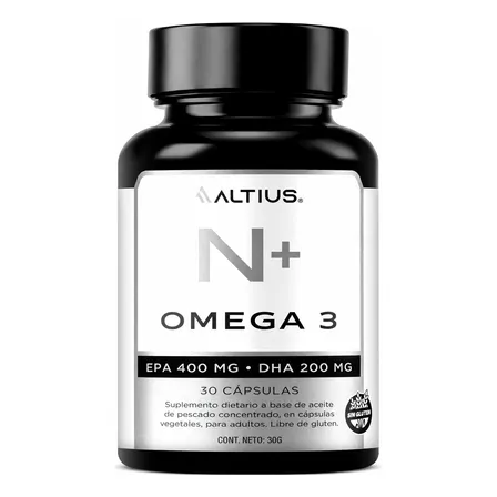 Omega 3 Libre De Metales Pesados Cápsulas Blandas Aceite Sin Sabor