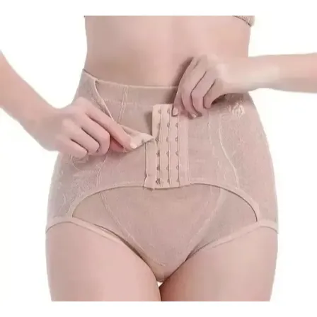 Bombacha Faja Reductora De Abdomen Beige M