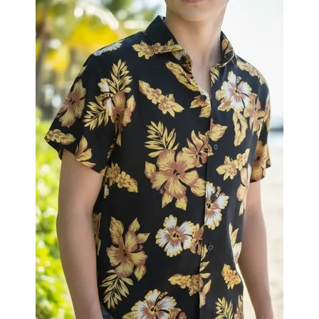 Camisa Hawaiana Niños Nenes Fibrana Nueva Temporada Camisas