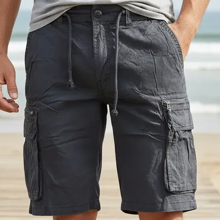 Bermuda Cargo Hombre Elastizada Importada Premium