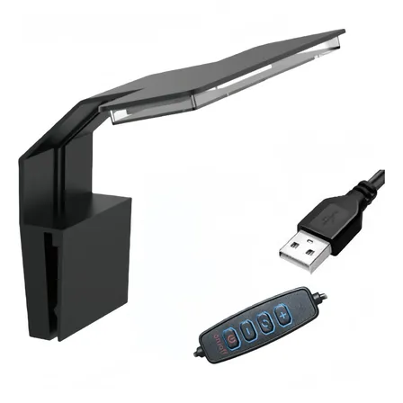 Luz Led Usb Con Clip Para Pecera Y Plantas
