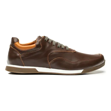 Zapatilla Urbana Cuero Hombre Zapato Moda - Renno - Mustang