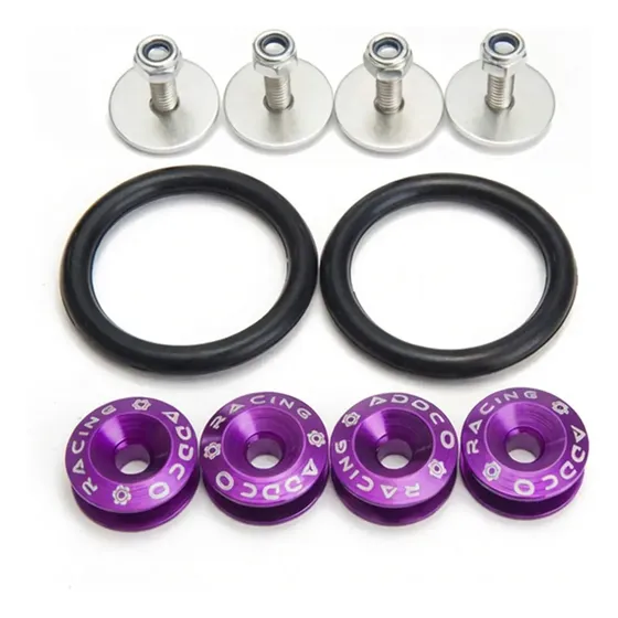 Sujeta Paragolpe Quick Release Bumper Violeta Addco